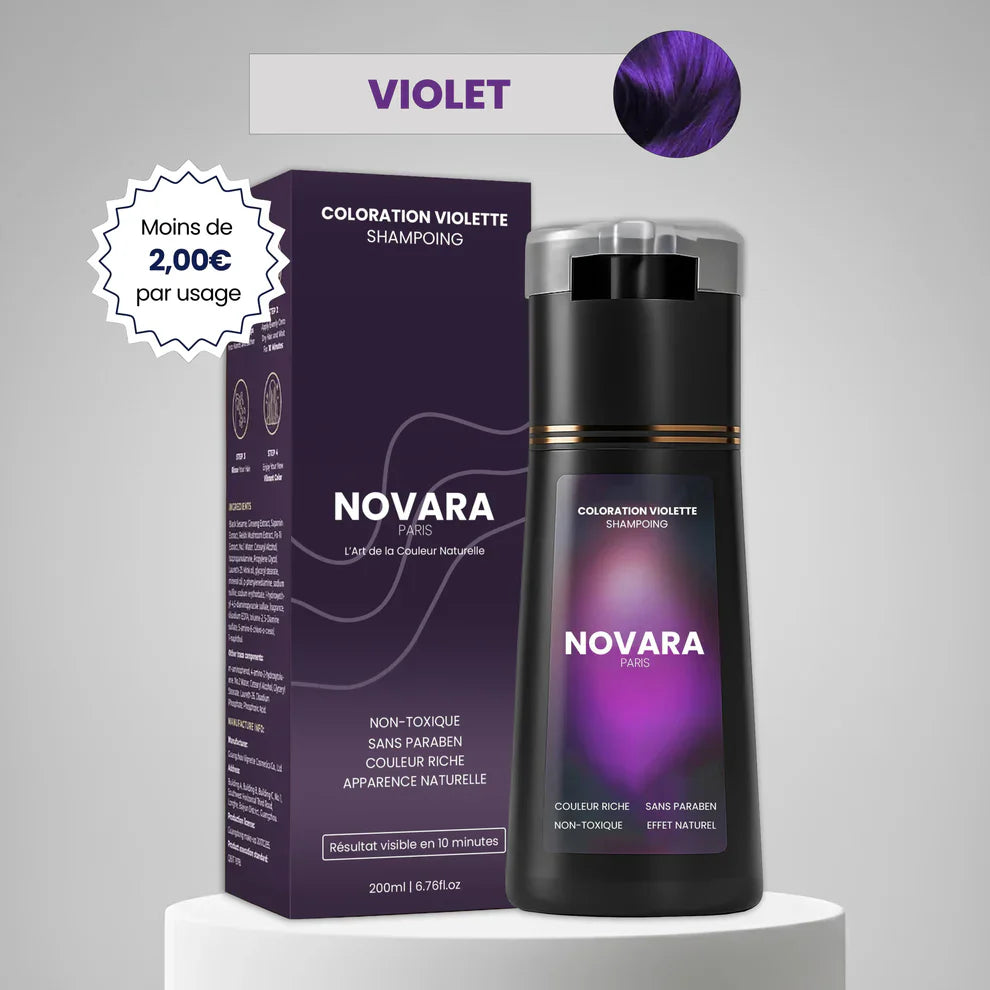 Shampoing colorant instantané